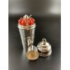 Red Top Cocktail Picks in miniature Cocktail Shaker